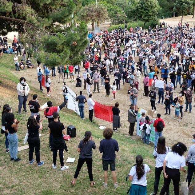 Manifestació contra el racisme a Mataró. Foto: R.Gallofré Manifestació contra el racisme a Mataró. Foto: R.Gallofré