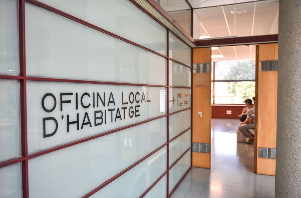 Oficina local de vivienda de Mataró. Foto: R.Gallofré