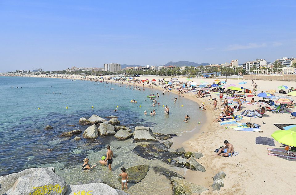 Las playas de Mataró, en la imagen la del Varador. Foto: R.Gallofré Las playas de Mataró, en la imagen la del Varador. Foto: R.Gallofré