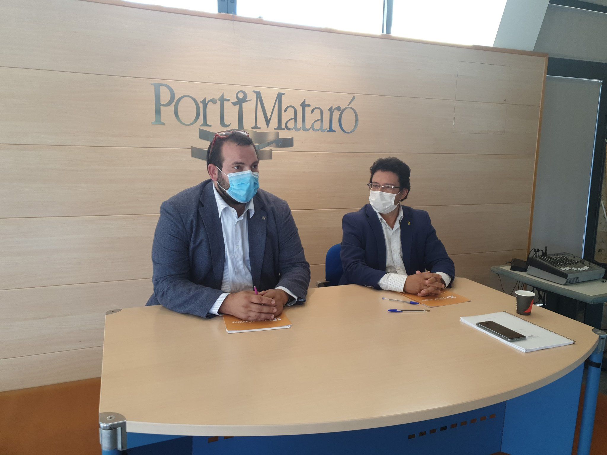La firma entre el Port i el Tecnocampus