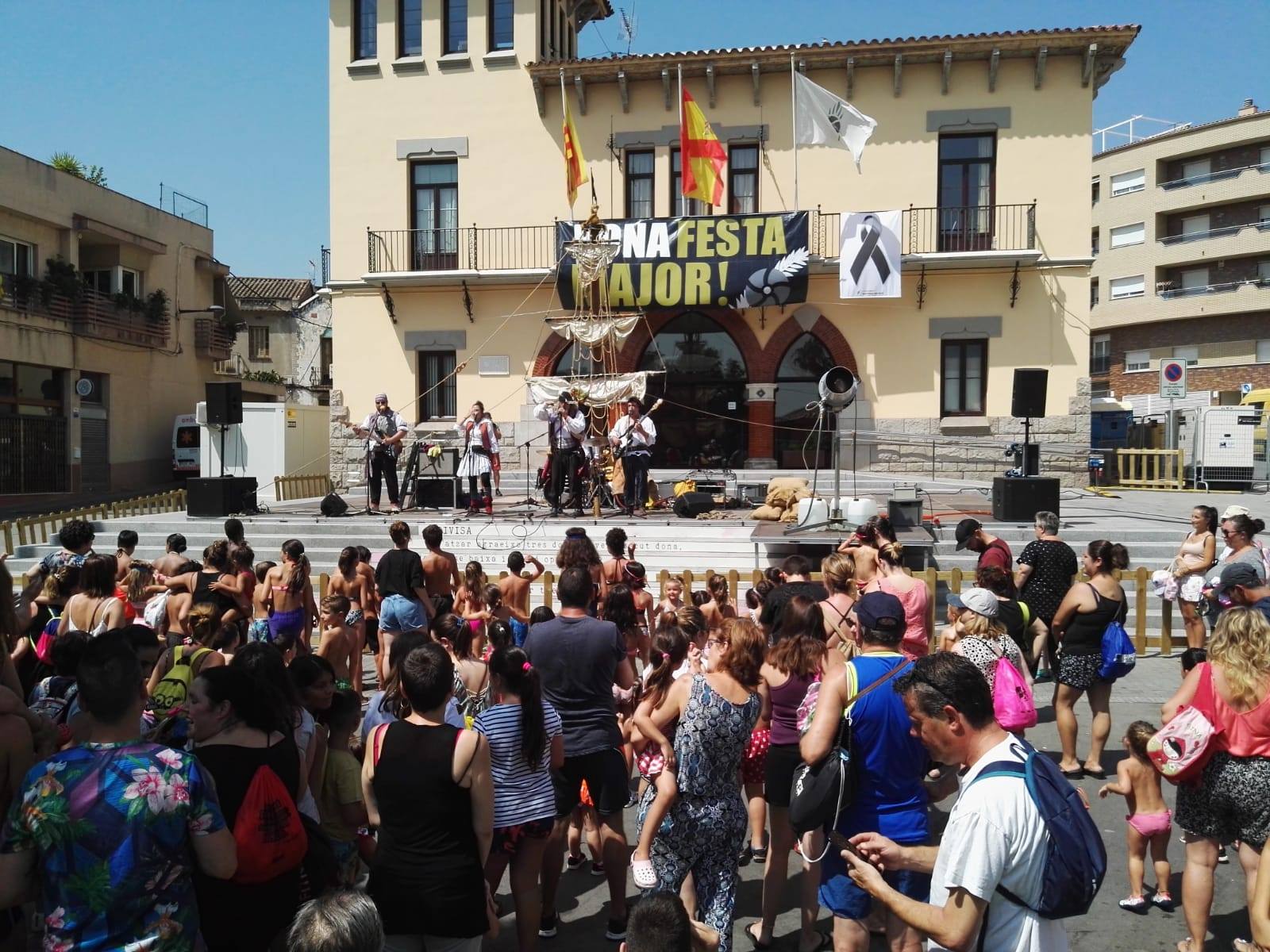 Festa Major de Sant Vicenç de Montalt, en una imatge d'arxiu. Foto: cedida