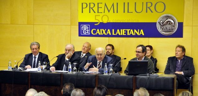 Entrega del premio, el año pasado Entrega del premio, el año pasado