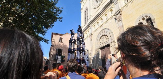 La Fiesta de 2008, que tuvo lugar en la plaza de Santa Maria La Fiesta de 2008, que tuvo lugar en la plaza de Santa Maria