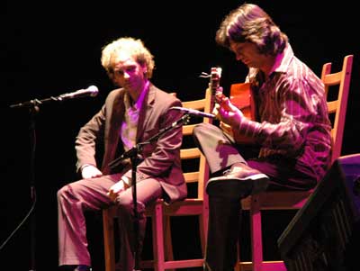 Un momento del concierto de sábado. Un momento del concierto de sábado.