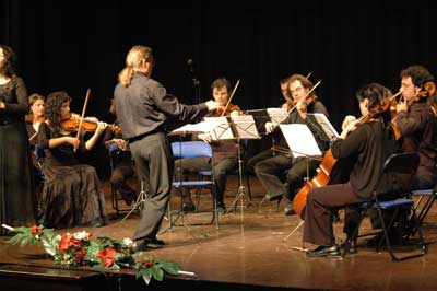 La orquesta de cámara del Maresme. La orquesta de cámara del Maresme.