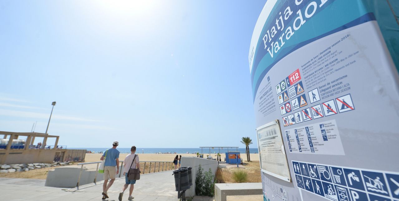 Las playas vuelven a estar abiertas al baño, con bandera amarilla