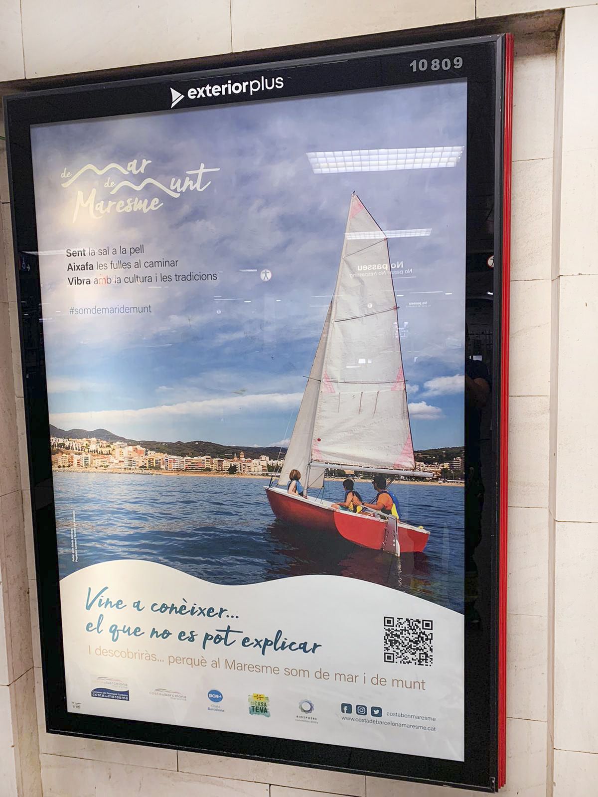 Un anunci de la campanya de promoció del Maresme