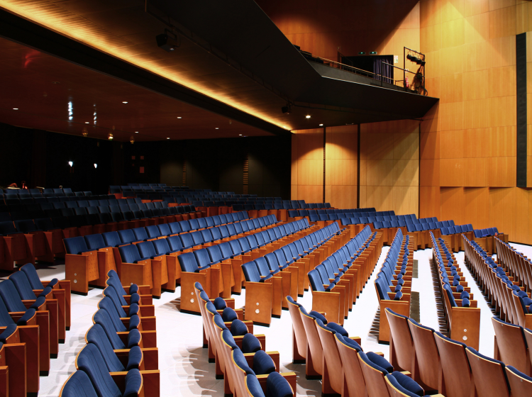 La platea del Teatre Monumental La platea del Teatre Monumental