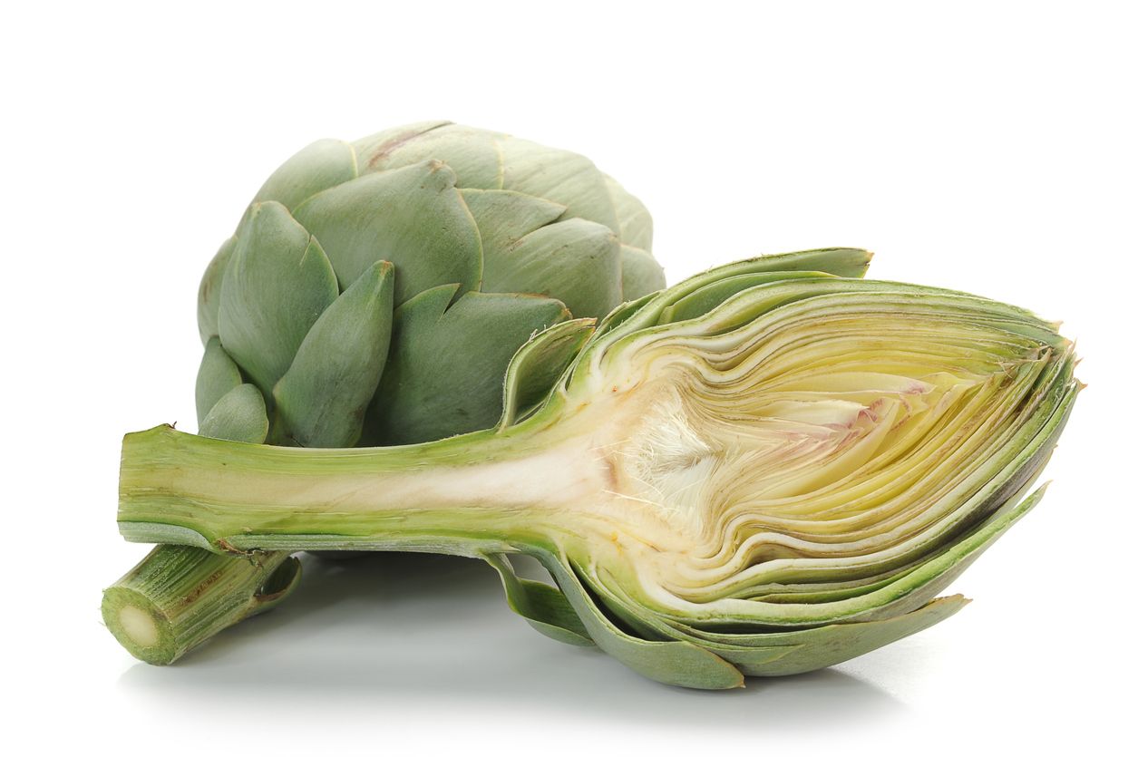 Las alcachofas, uno de los productos con antioxidantes.