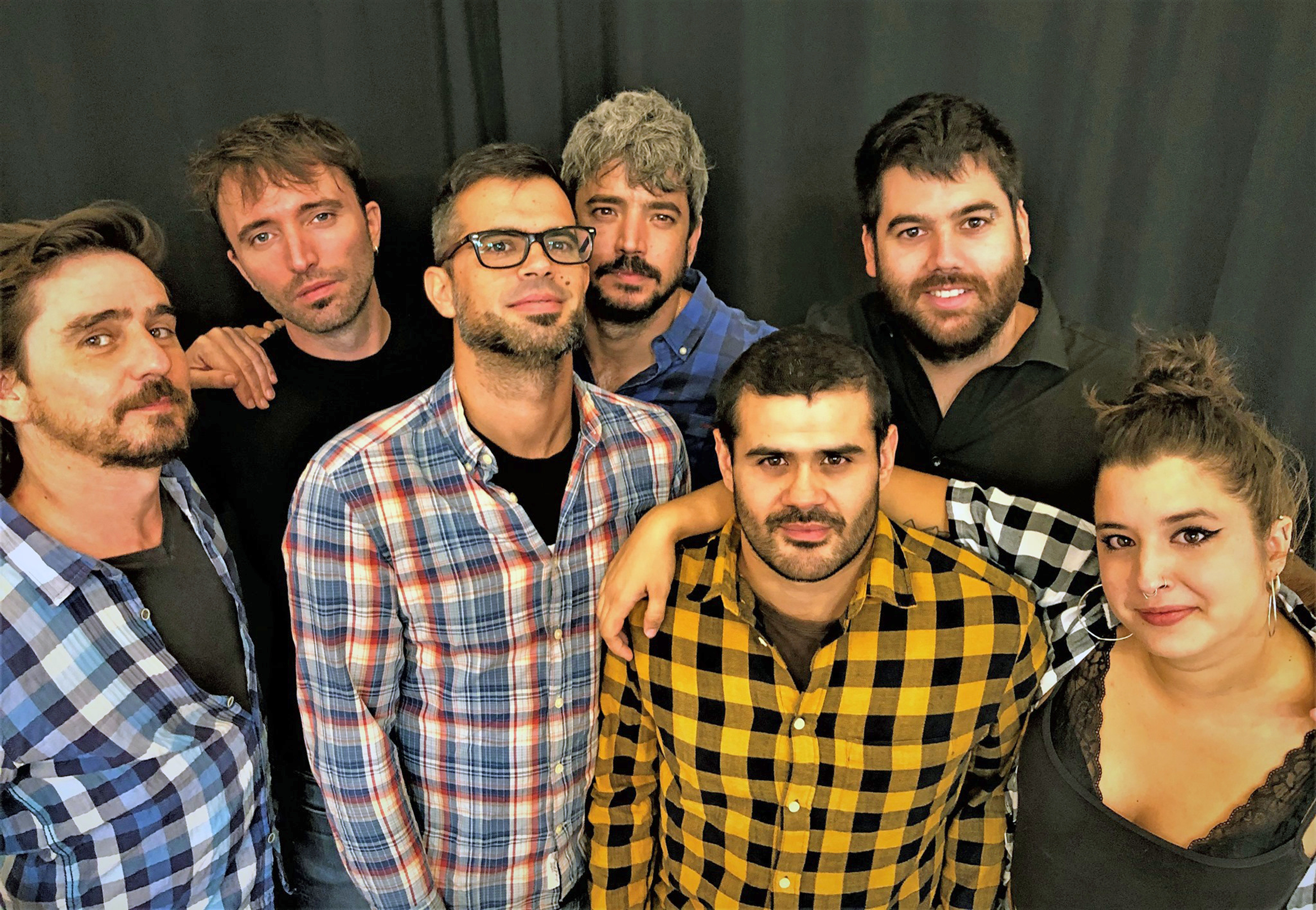 Els integrants de RIU, que recuperen la música en directe a Mataró