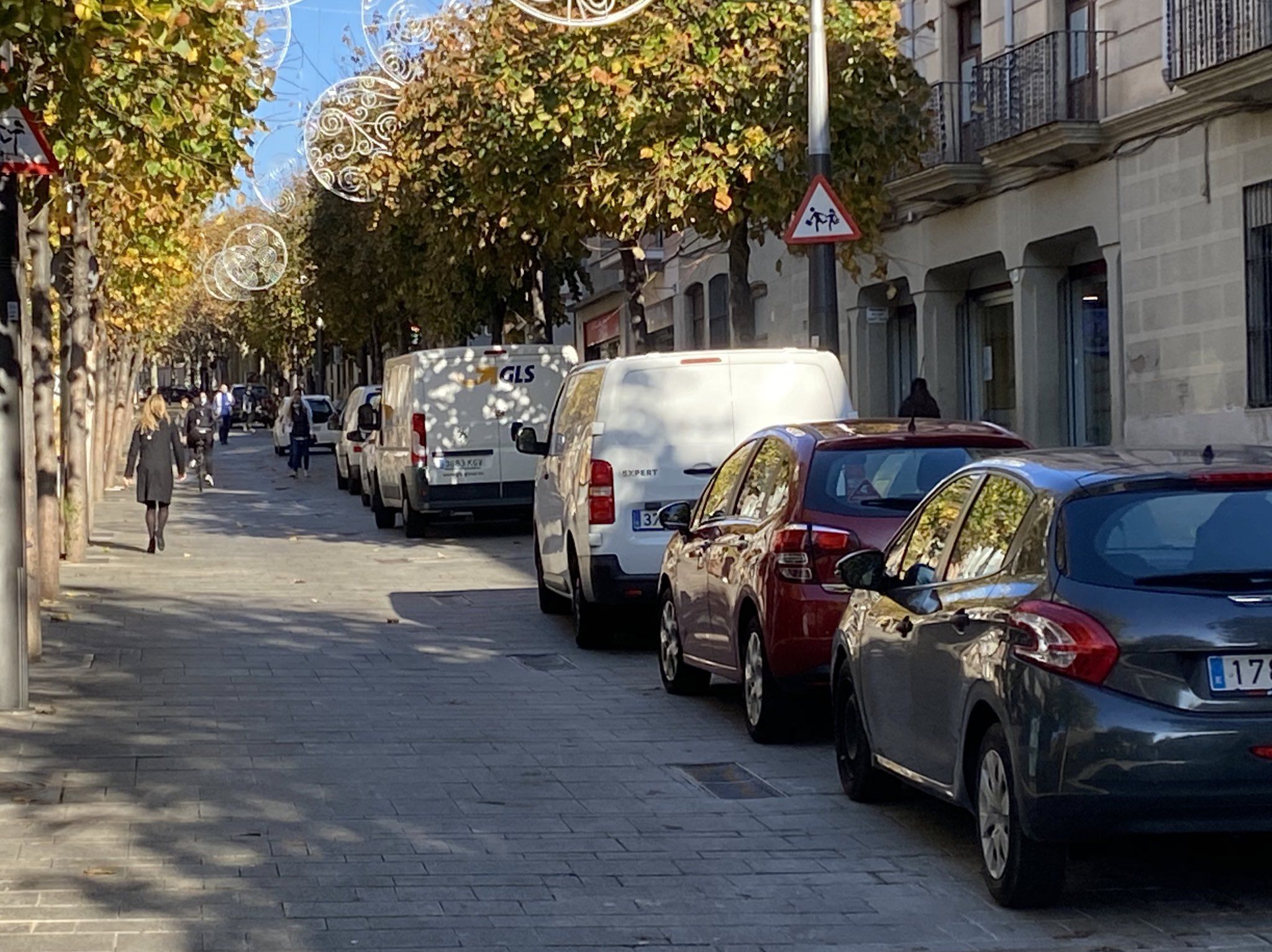 El tancament de la Riera de Mataró al trànsit fa aigües. Foto: Jordi Pujolar