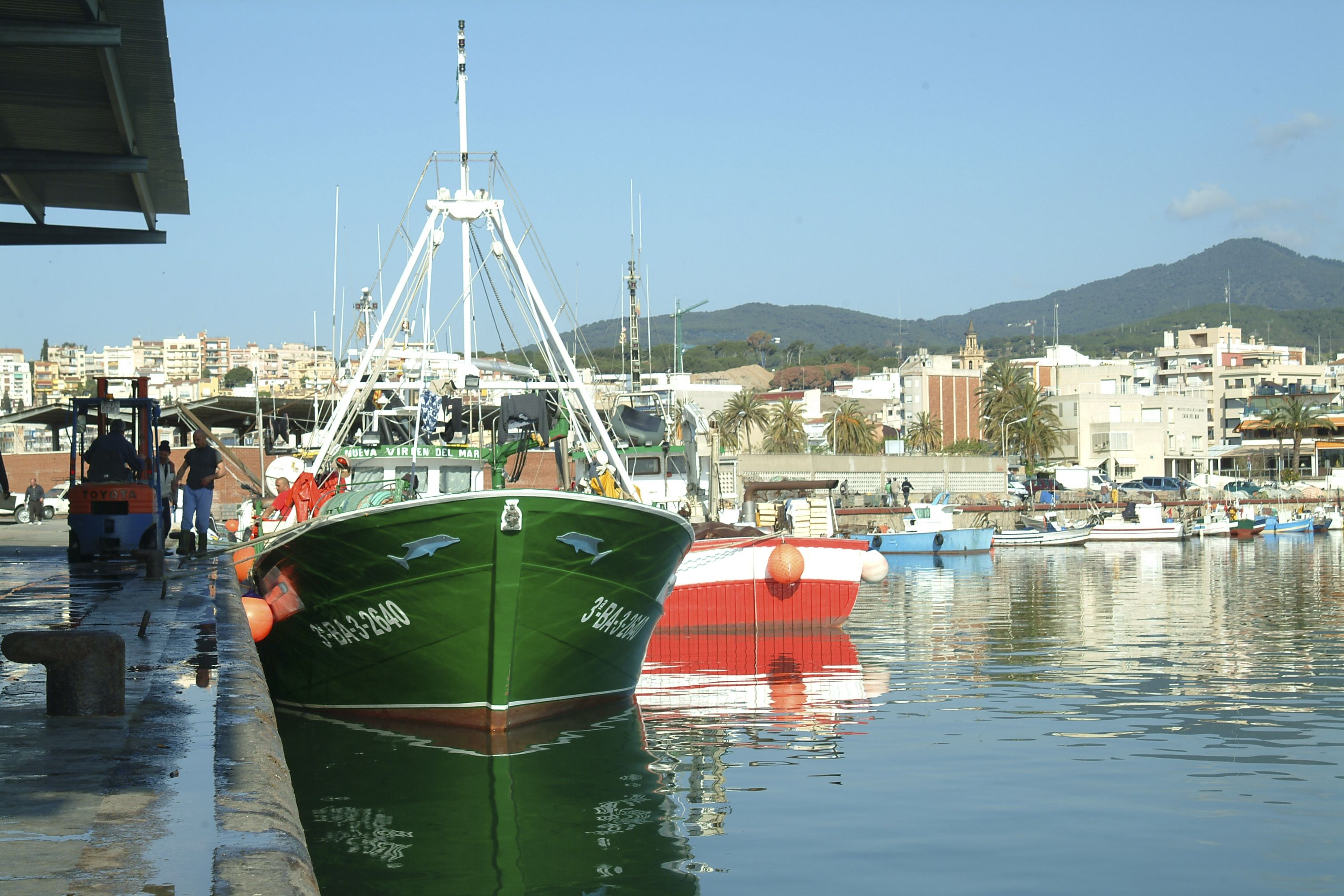 Arenys de Mar desde el Puerto