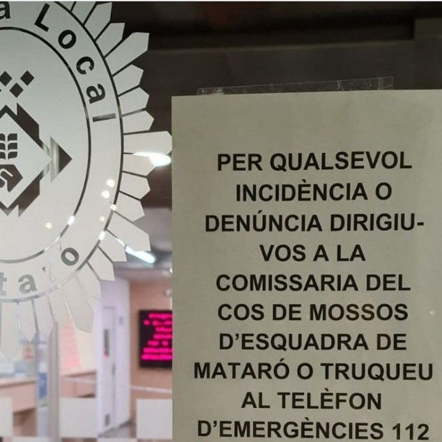 cartell policia local mataró servei nocturn cartell policia local mataró servei nocturn