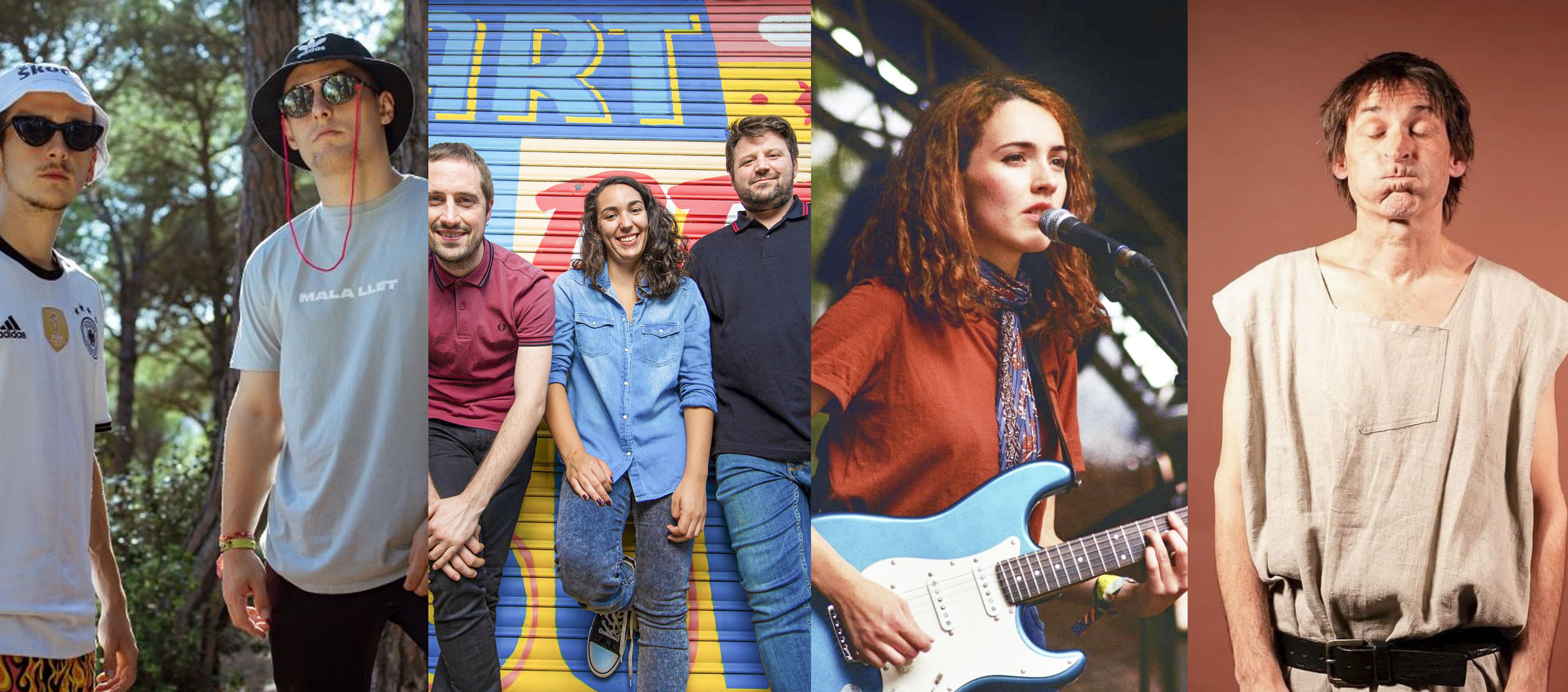 The Tyets, Ebri Knight, Graham i Pla actuaran al Clap