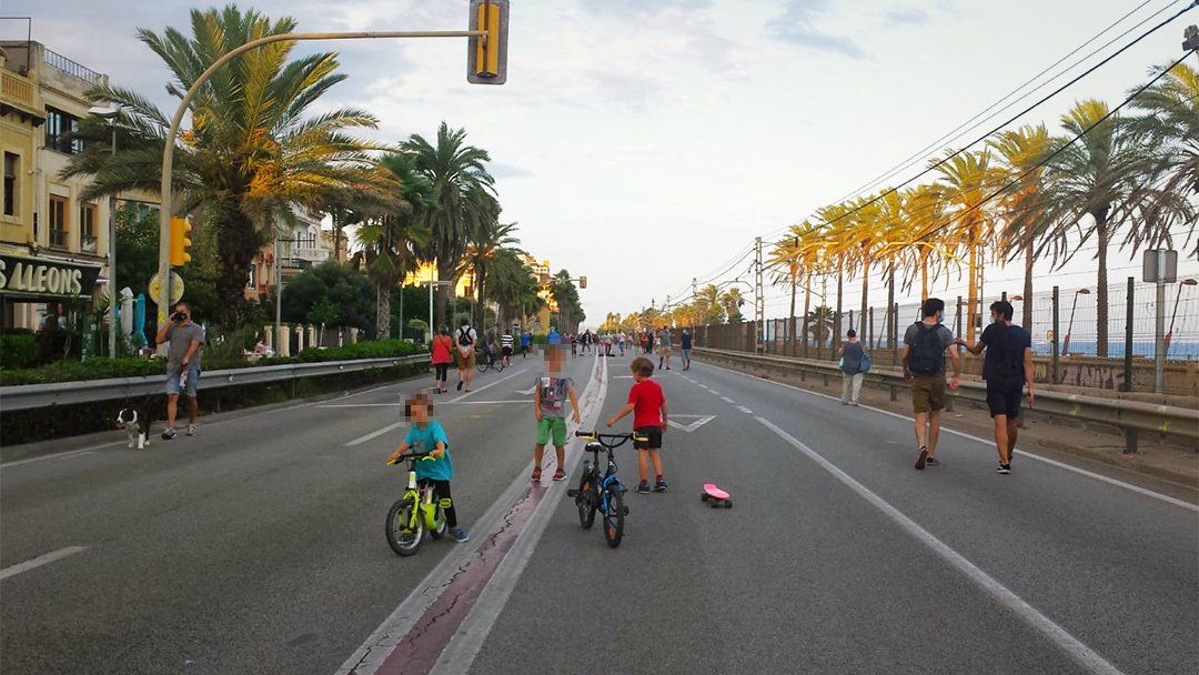 Reclamen que es talli l’N-II un cap de setmana al mes al Baix Maresme