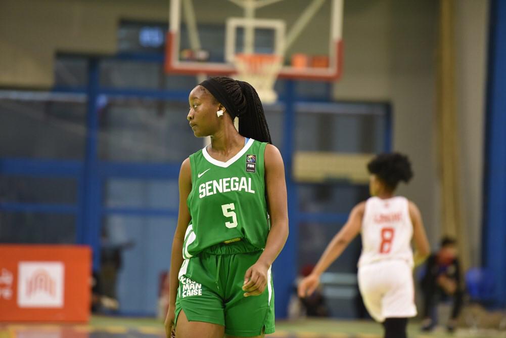 Fanta Gassama amb la selecció del Senegal