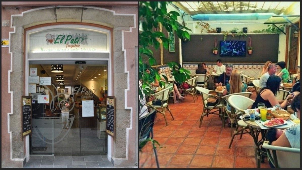 El Patio Guanyabens en Mataró. El Patio Guanyabens en Mataró.