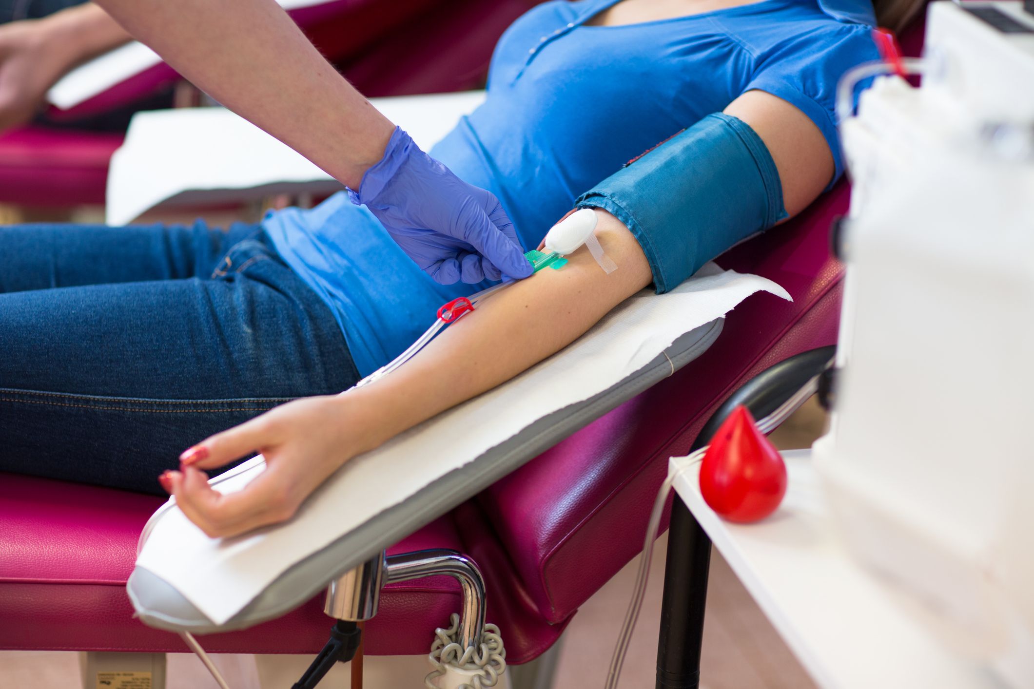 Donació de plasma de pacients de Covid. Foto. Arxiu