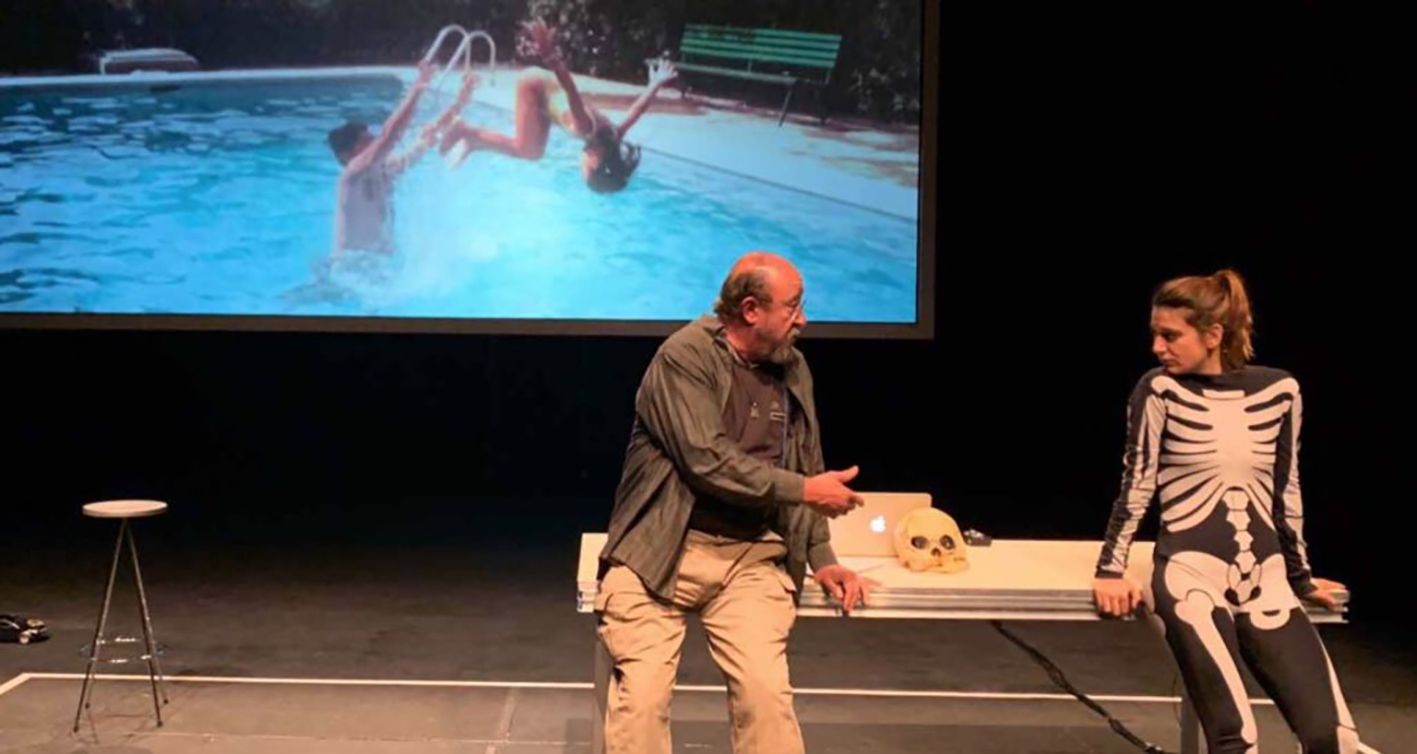 Un momento de la obra de Àlex Rigola, con Pep Cruz y Alba Pujol