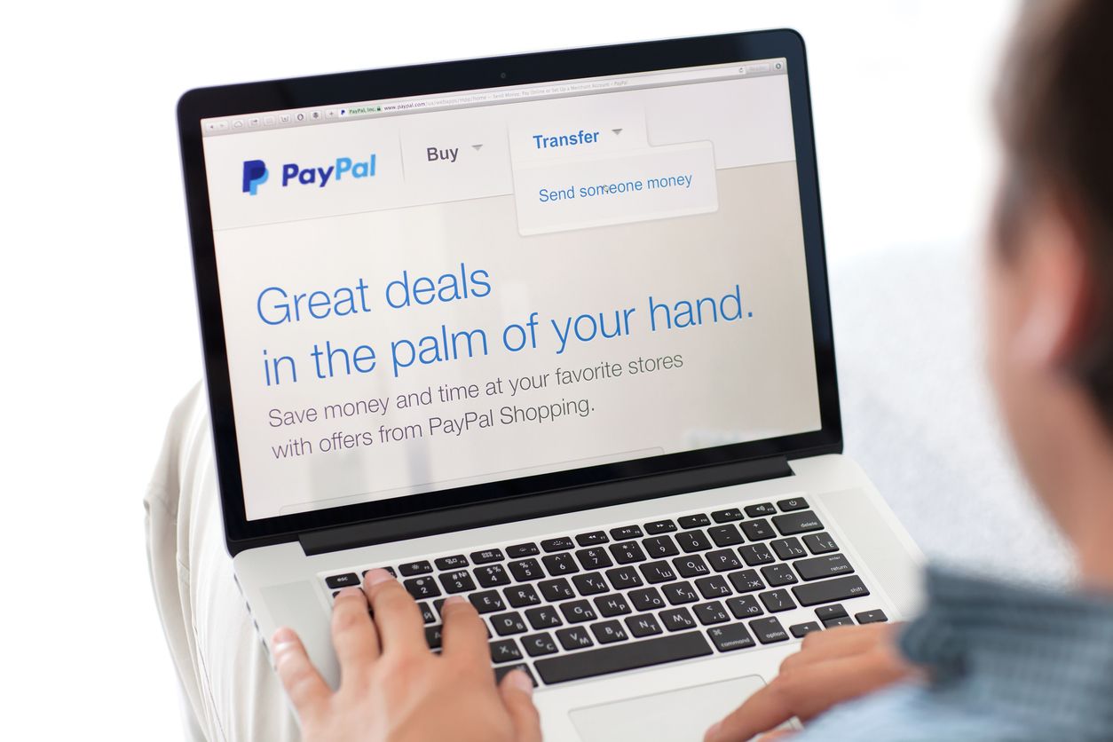 PayPal, comprar en línia.