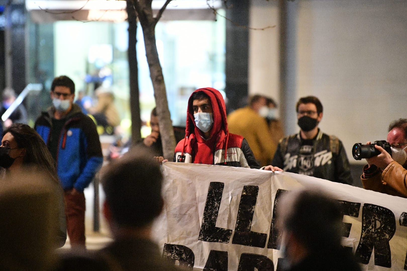 Diversos manifestants Diversos manifestants