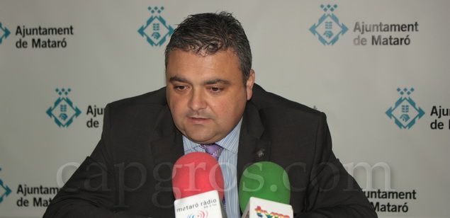 Carlos Fernández, durant la roda de premsa