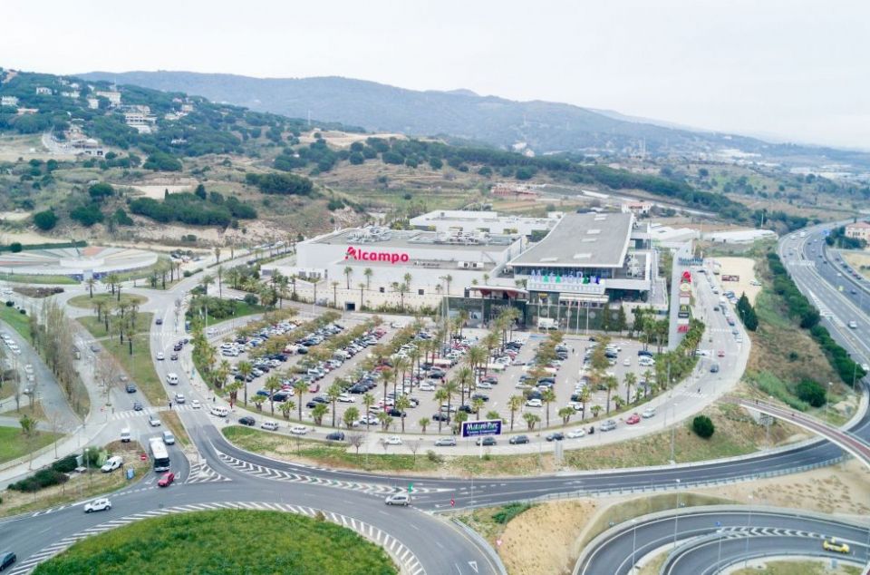 Mataró Parc, vista aèrea.