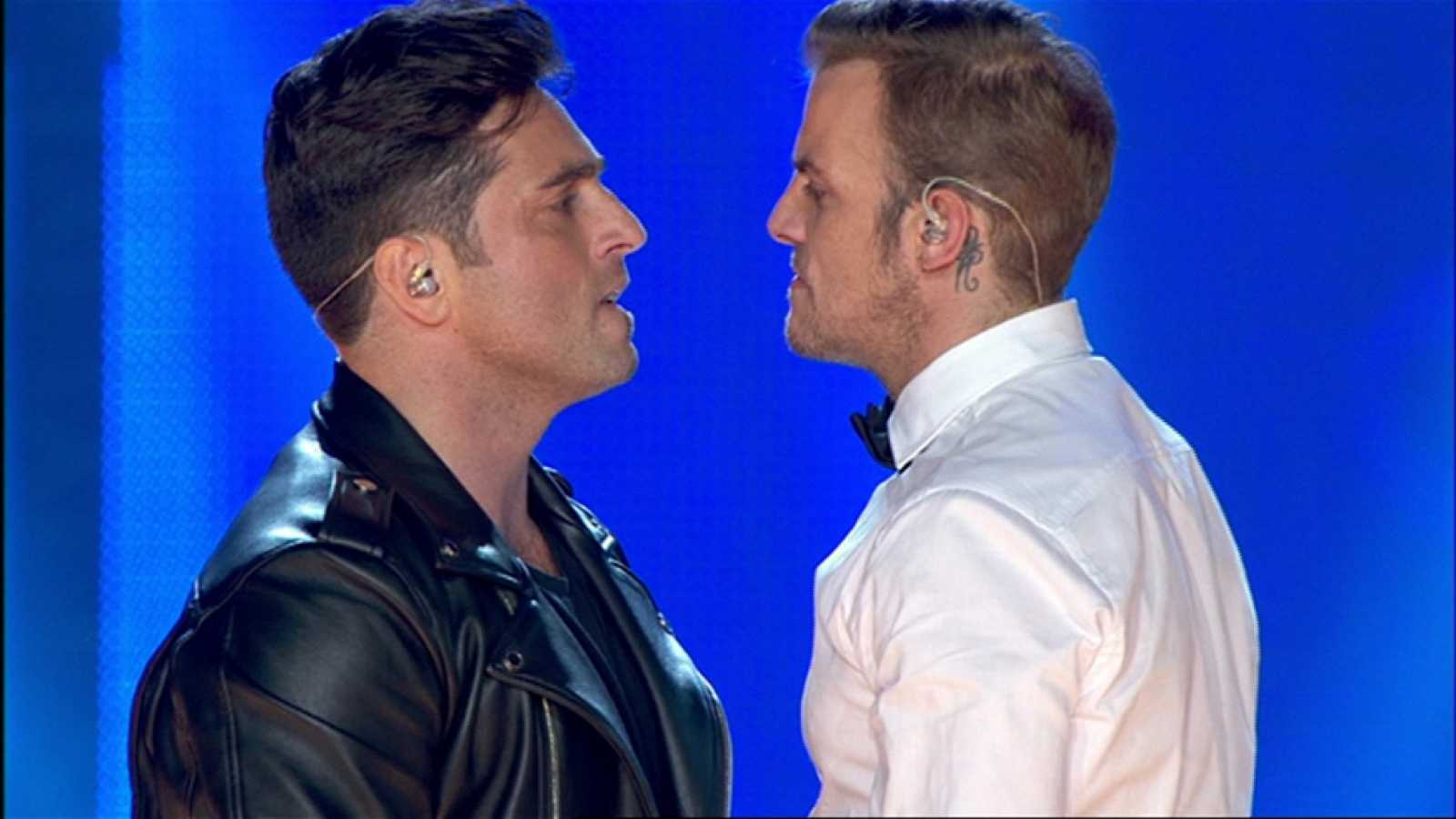 David Bustamante también se ha despedido de su amigo Àlex Casademunt. Foto: RTVE