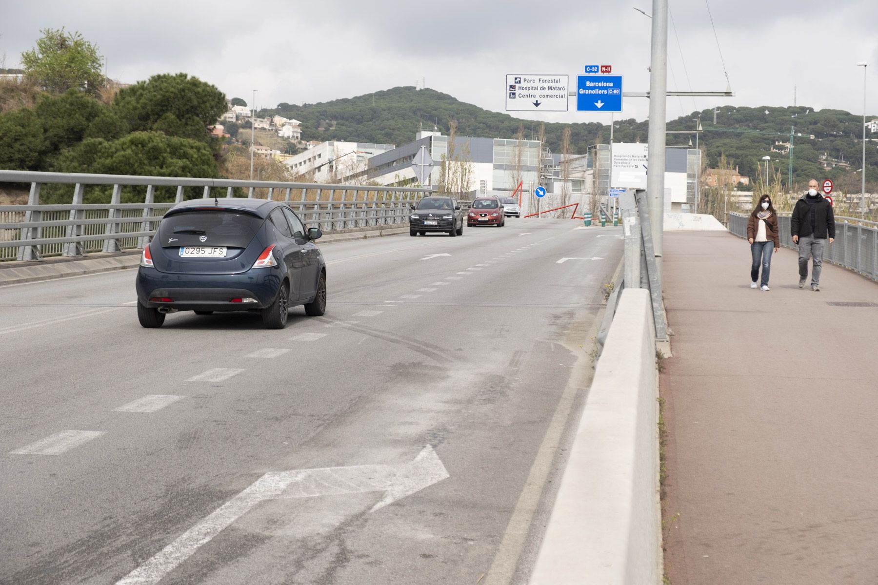 Imatge d'arxiu del pont on s'ha produït l'accident