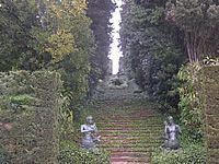 Imagen de los jardines. Imagen de los jardines.