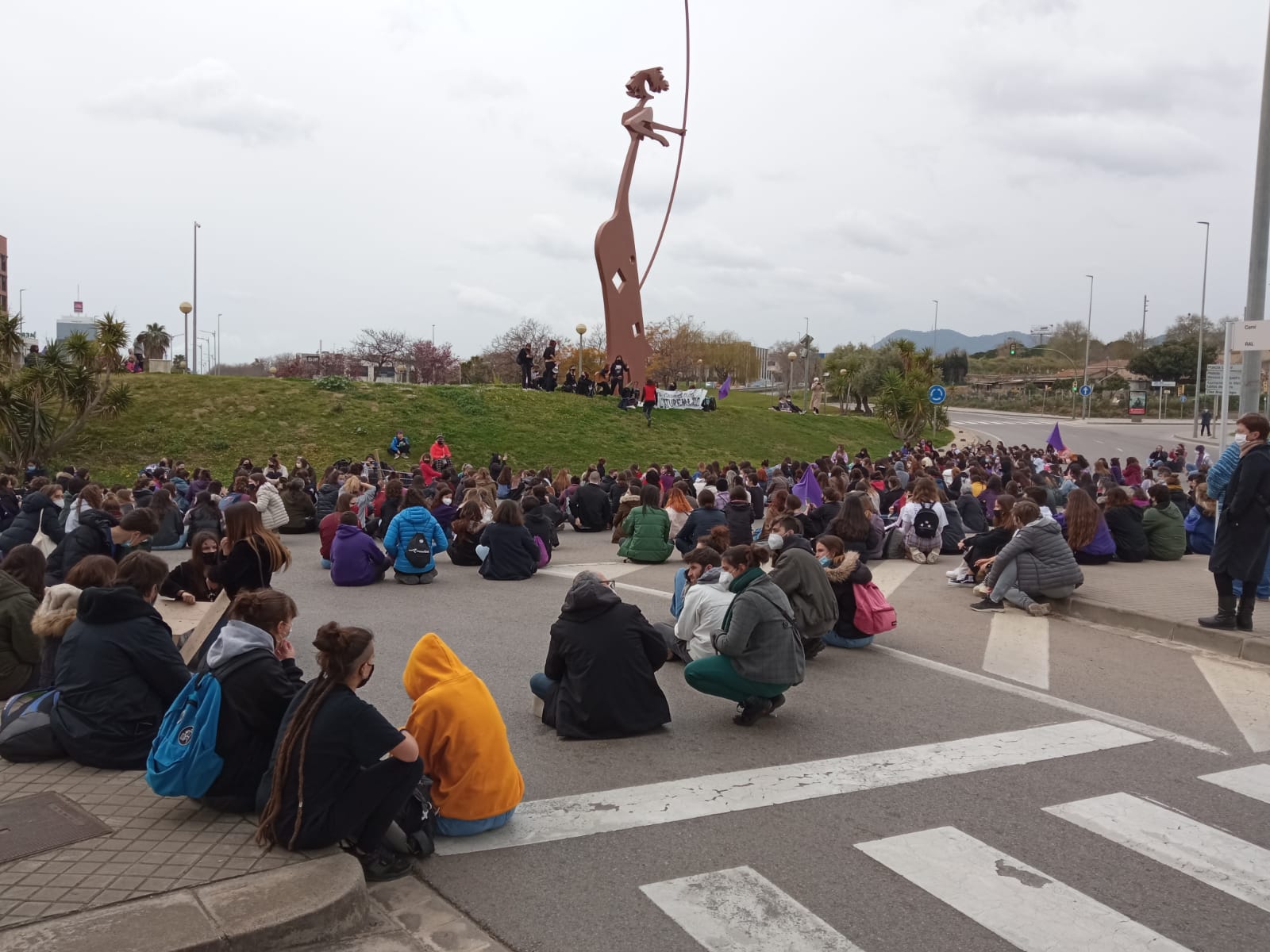 Part de les manifestats del 8-M a Mataró