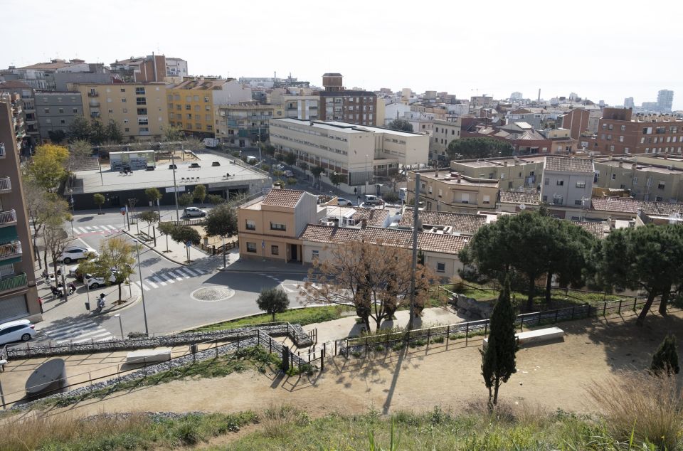Vista de la plaza de Rocafonda, en los alrededores de la cual se produjo la pelea