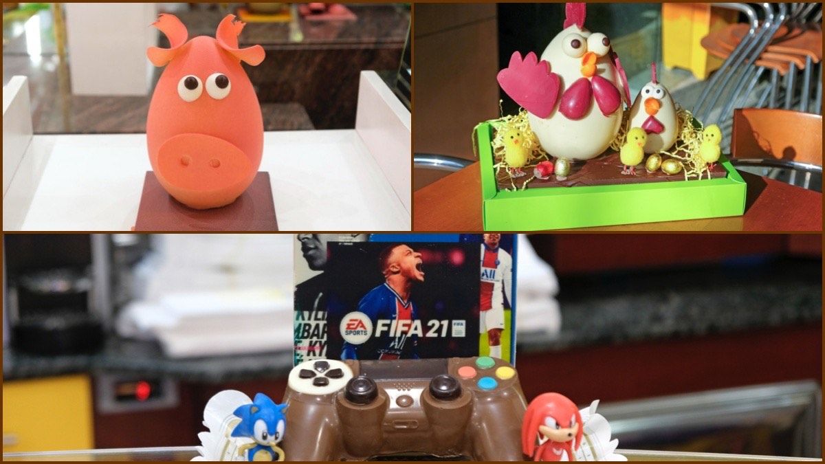 Mones de Pascua en Mataró.