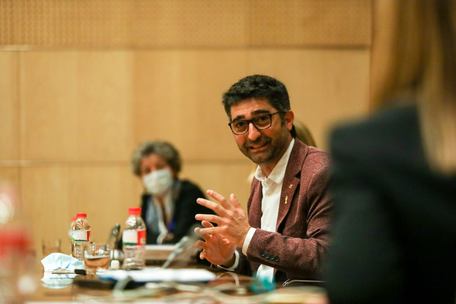 Puigneró en la presentació.