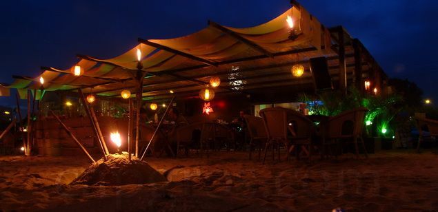 Uno de los locales de la playa