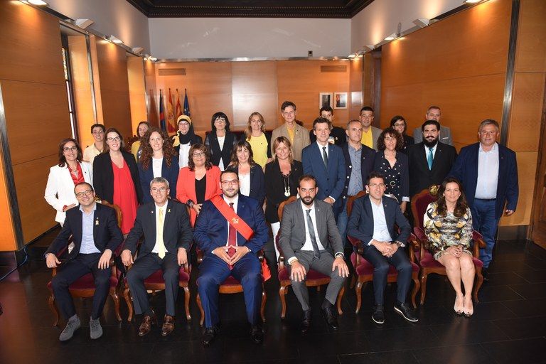 Els 27 regidors de l'Ajuntament de Mataró Els 27 regidors de l'Ajuntament de Mataró