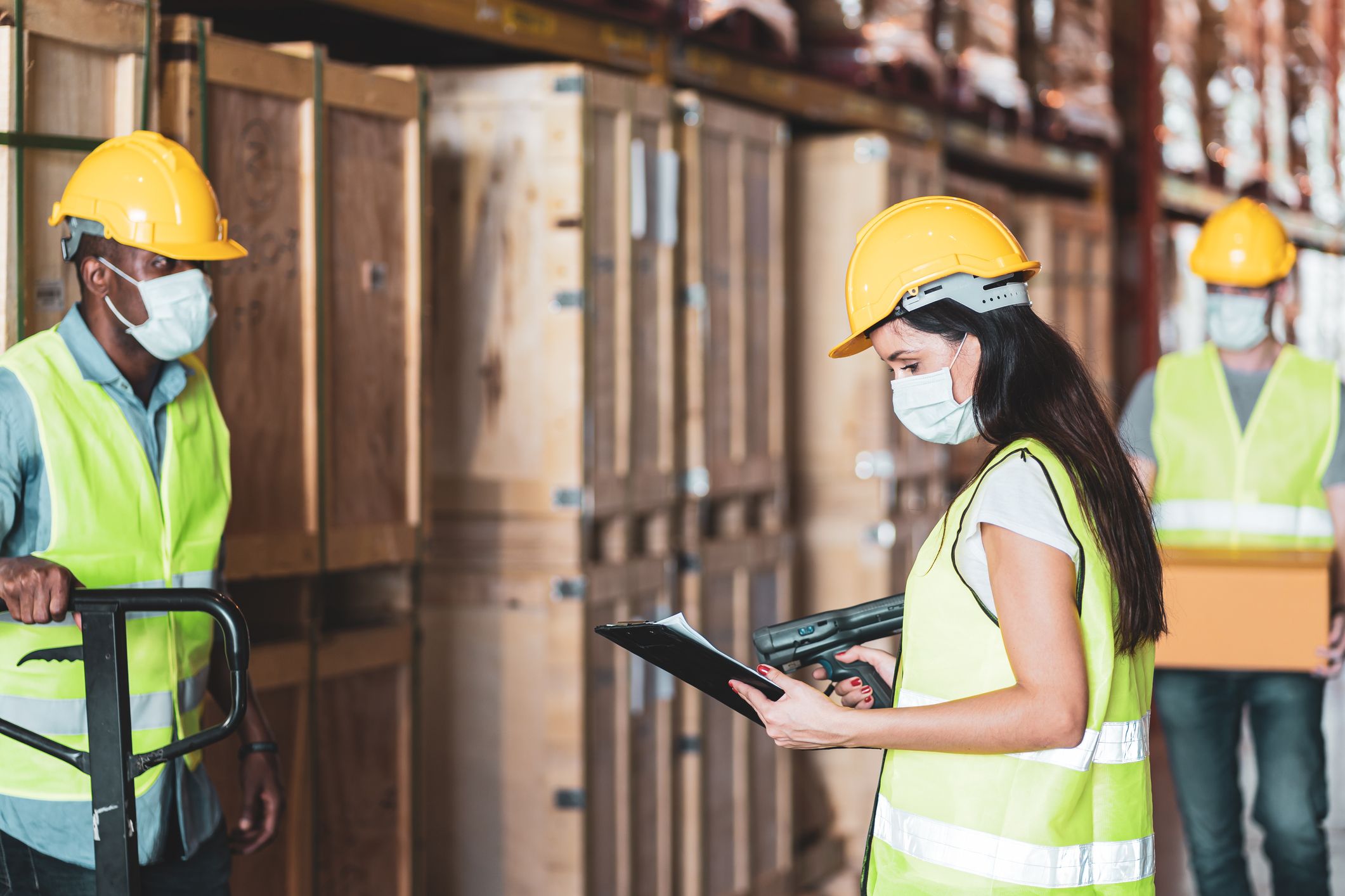 La logística es uno de los sectores laborales protagonistas de los talleres