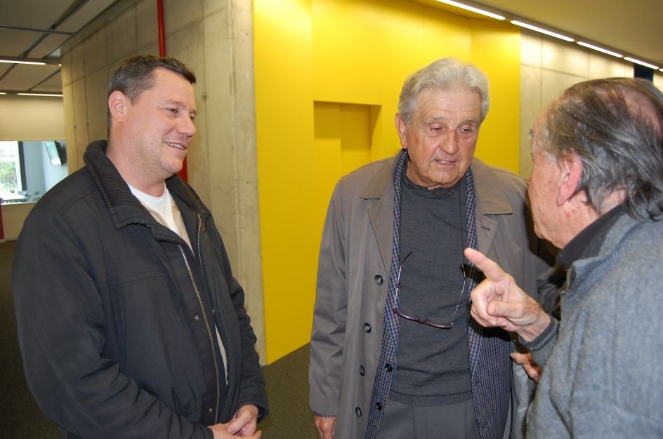 Eugeni Romeu, en una visita al TecnoCampus el 2013