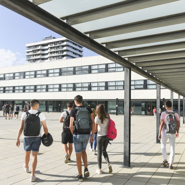 Estudiants al TecnoCampus, en una imatge d'arxiu pre-pandèmia. Foto: R. Gallofré