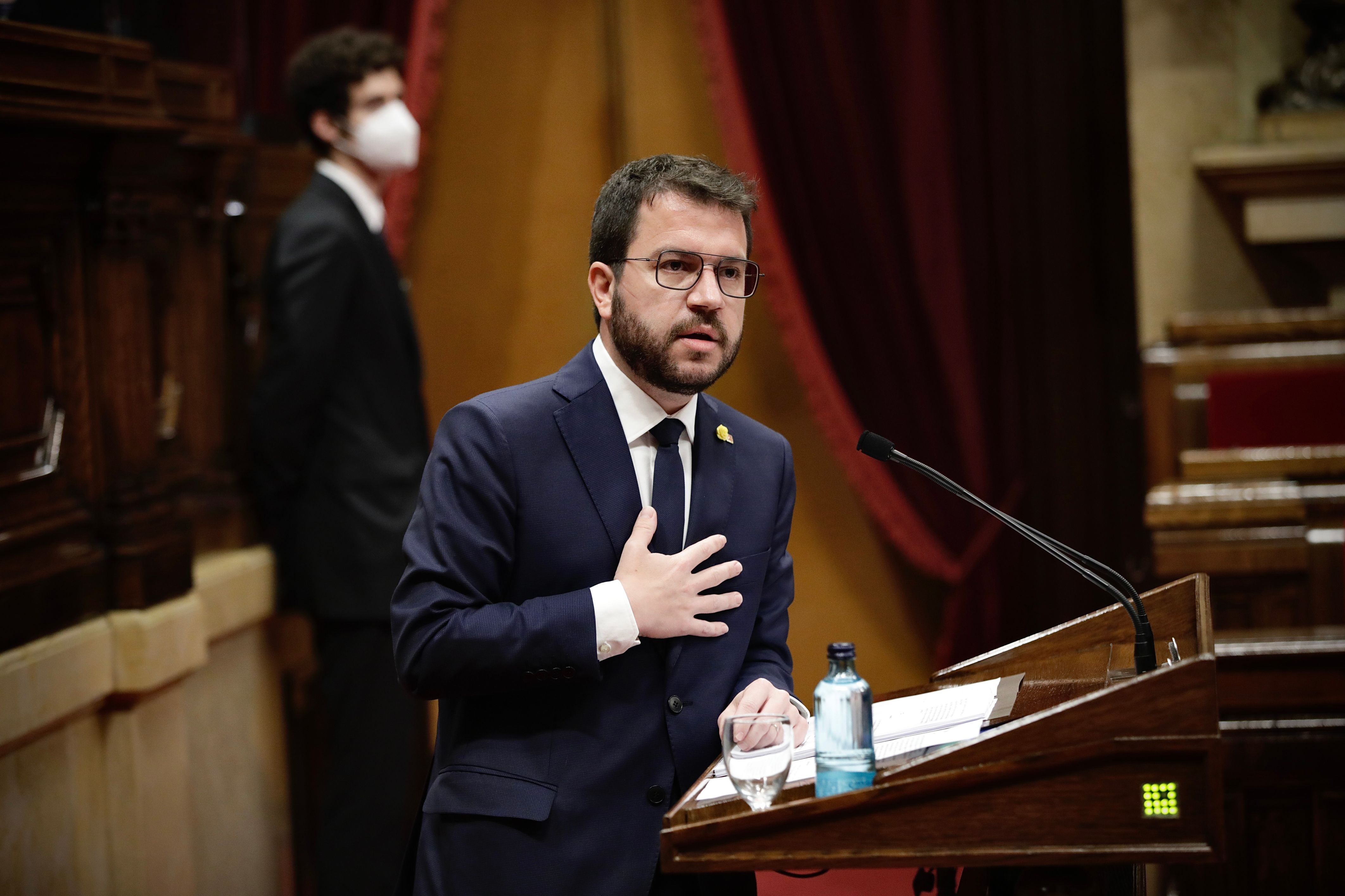 Pere Aragonés ha sido investido presidente de la Generalitat. Foto: ACN