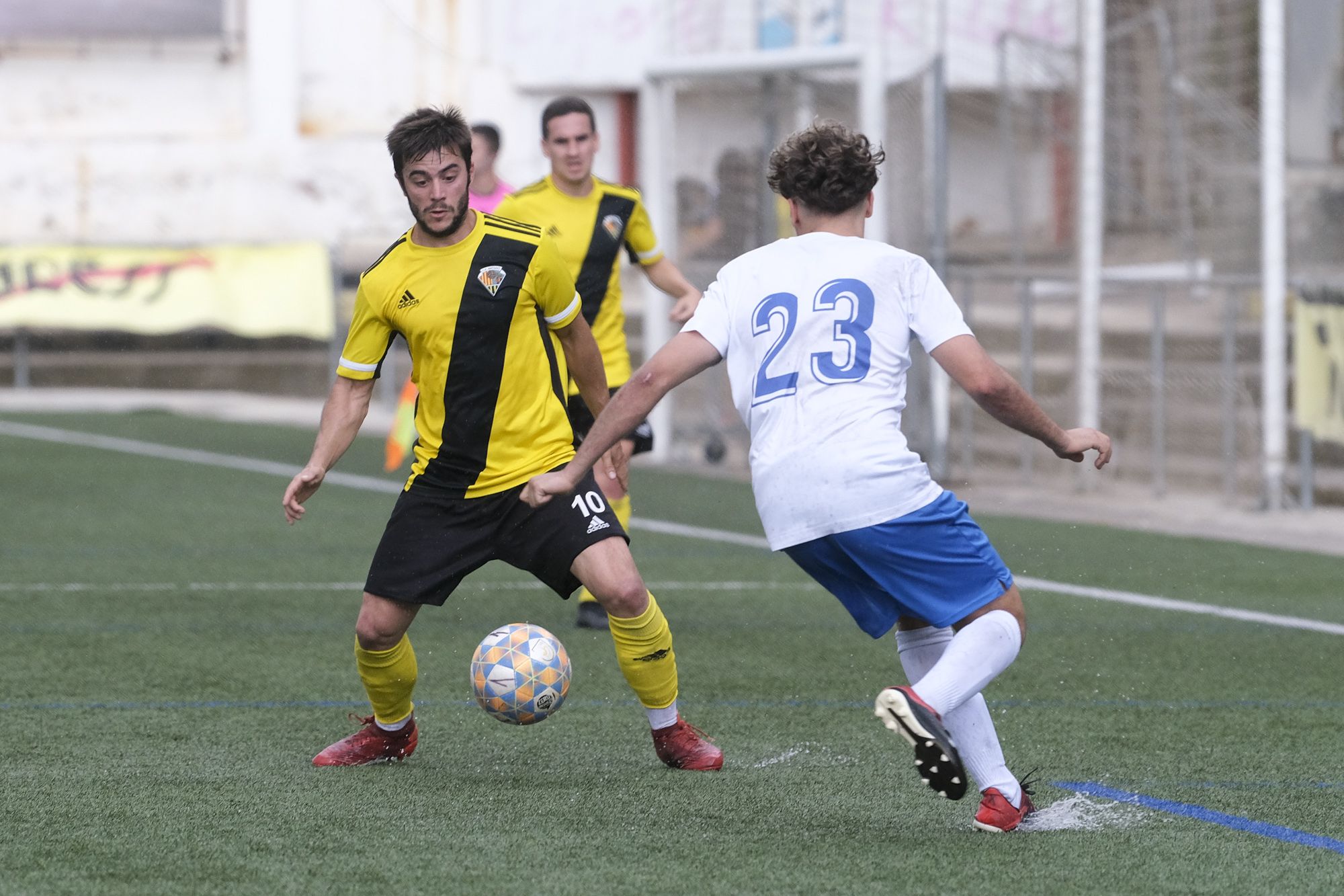 Fútbol CE Mataró - Las Franquezas. Foto: R.Gallofré