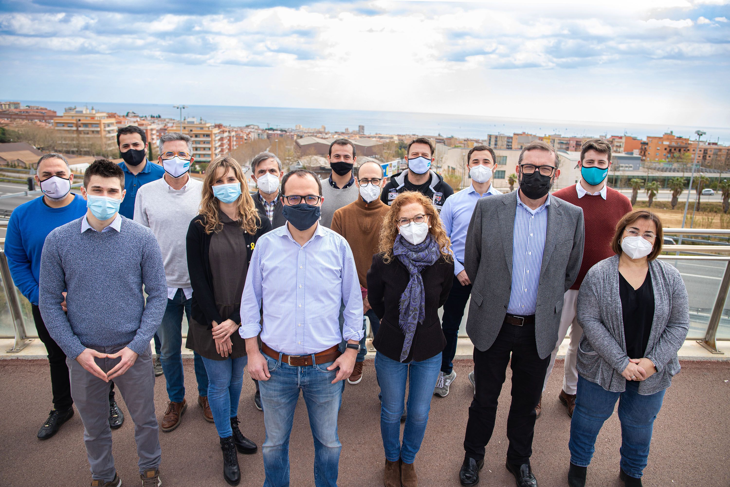 L'equip de Junts per Mataró