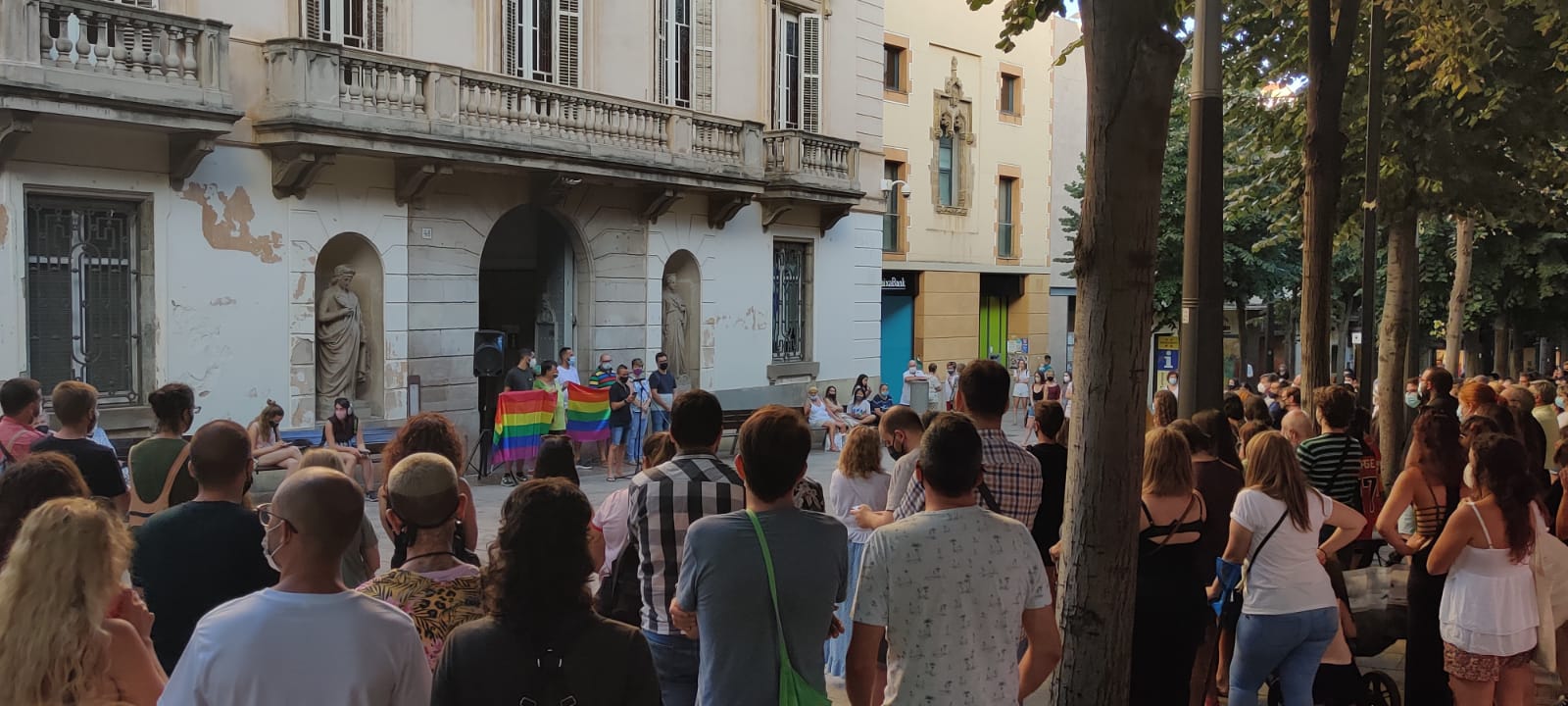Pugen un 46,6% els atacs LGTBIfòbics en el que va d'any. Foto: Laia Nonell