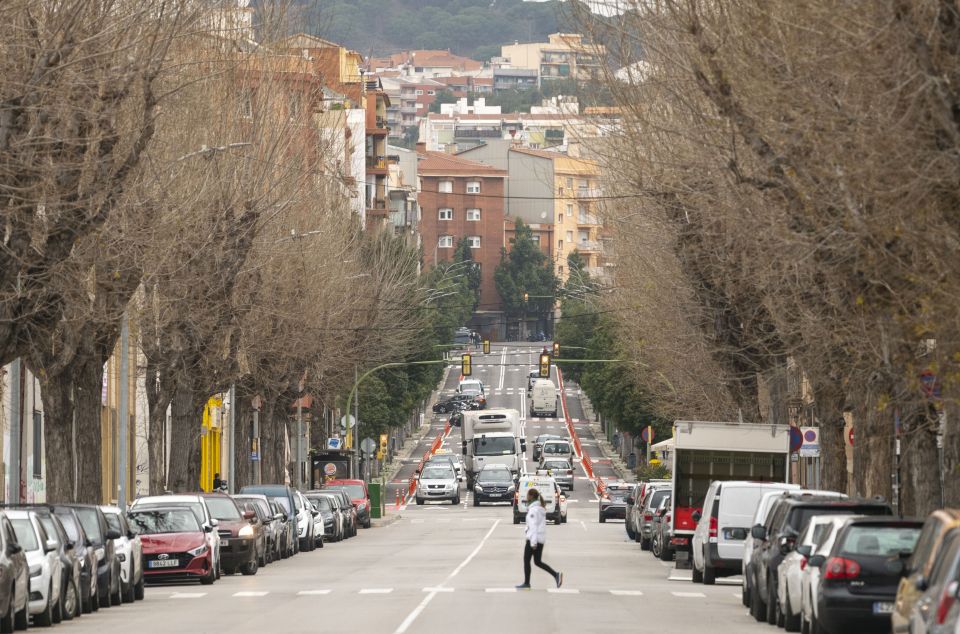 La Ronda Barceló, a l'entorn de la qual es faran els habitatges La Ronda Barceló, a l'entorn de la qual es faran els habitatges