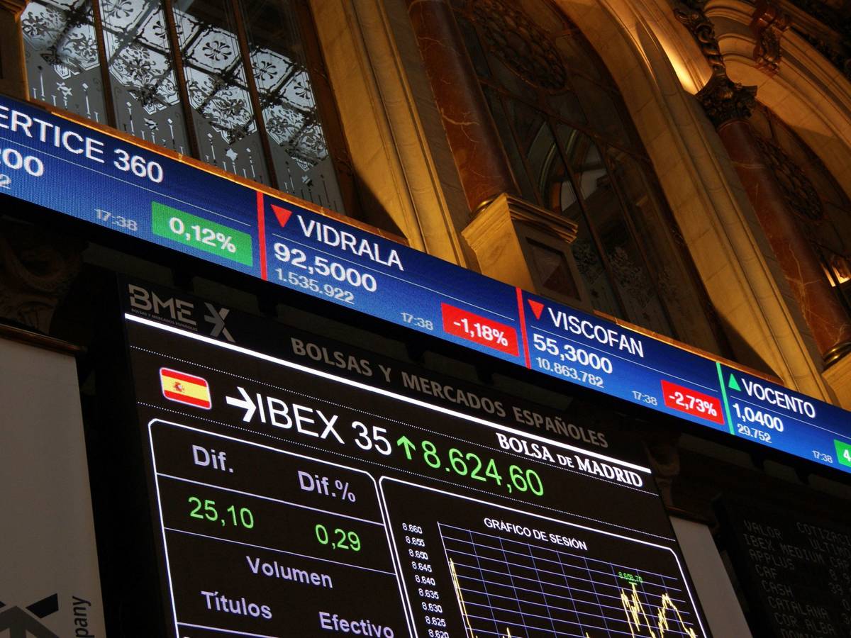 El Ibex, que marca las principales empresas españolas a la bolsa.
