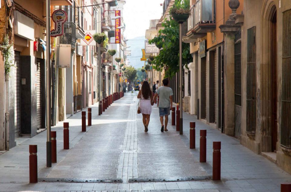 El carrer Jovara de Calella. Foto: Maresme Film Comission El carrer Jovara de Calella. Foto: Maresme Film Comission