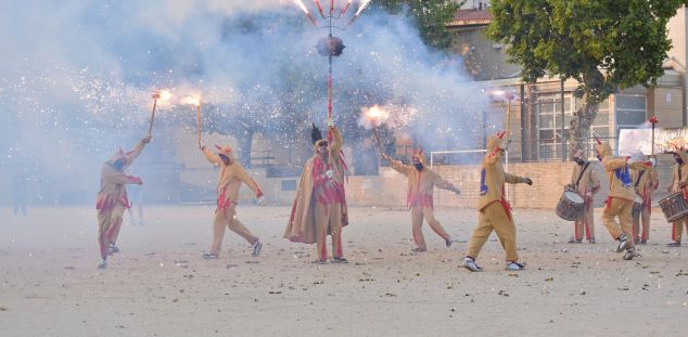 El Ball de Diables de Mataró, al Fot-li foc