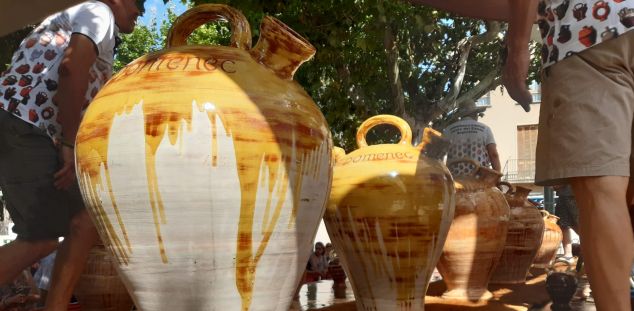 Els càntirs seran protagonistes de la Festa Major d'Argentona. Foto: Ajuntament