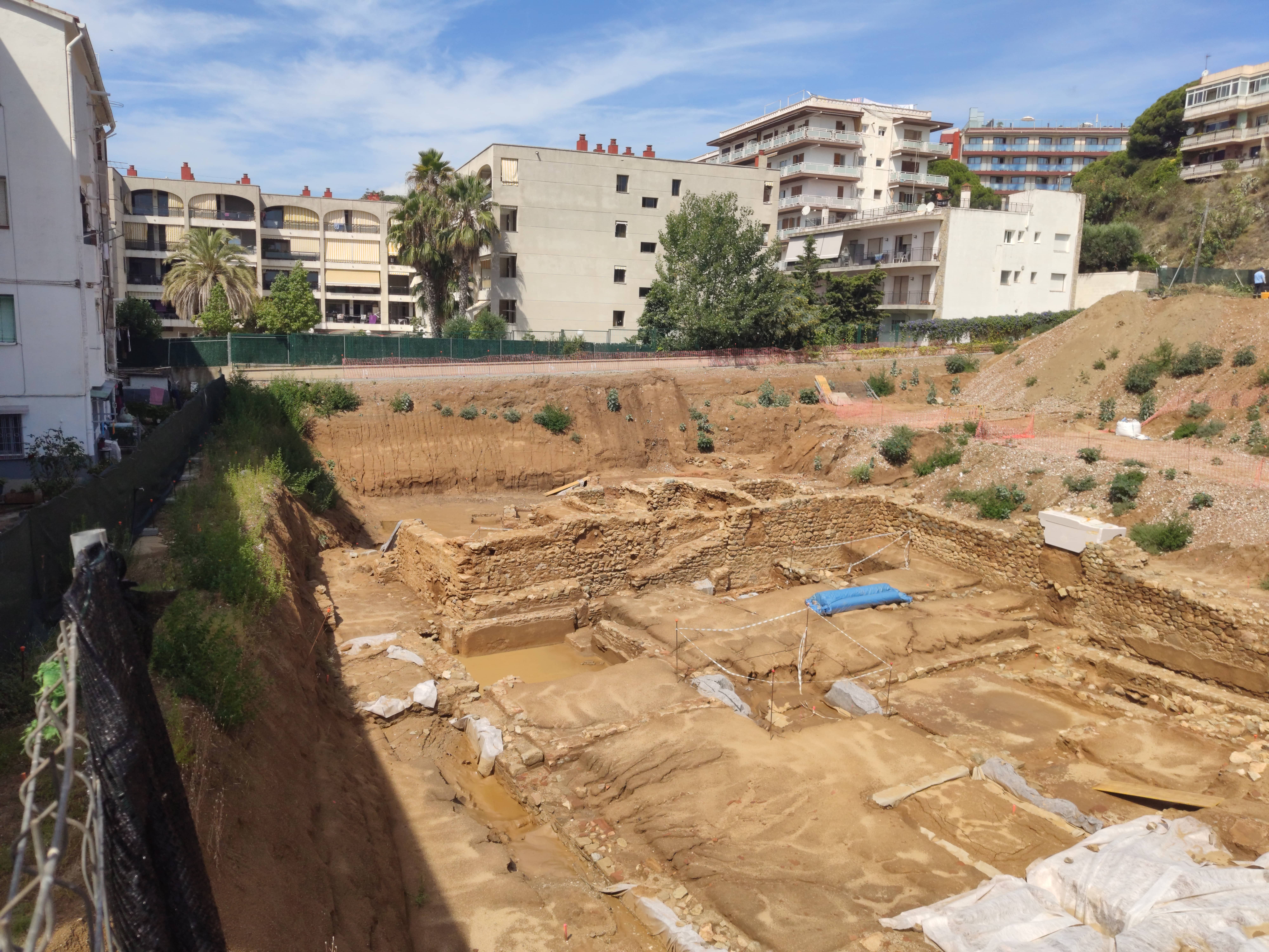 Pla general del jaciment El Roser-Mujal de Calella. Foto: ACN
