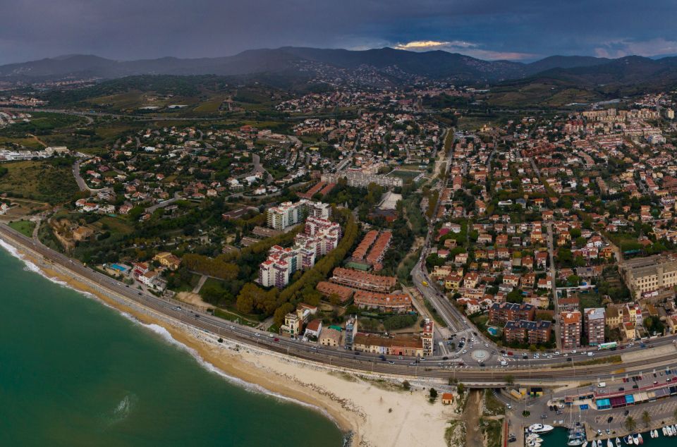 Panoràmica de Montgat i el Masnou Panoràmica de Montgat i el Masnou